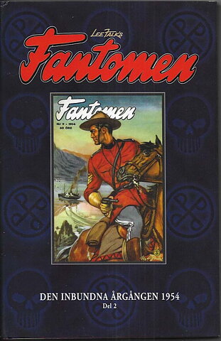 Fantomen: Den Inbundna Årgången 1954 Del 2 VF/NM