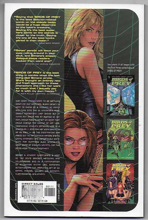 Birds of Prey: Sensei & Student TP VF/NM