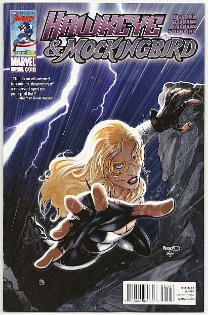 Hawkeye & Mockingbird # 5 NM Ny Import