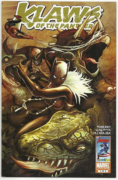 Klaws of The Panther # 1 NM Ny Import