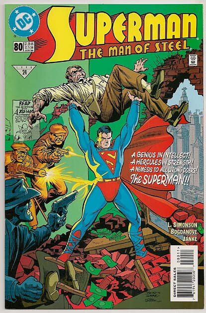 Superman: The Man of Steel # 80 VF-NM