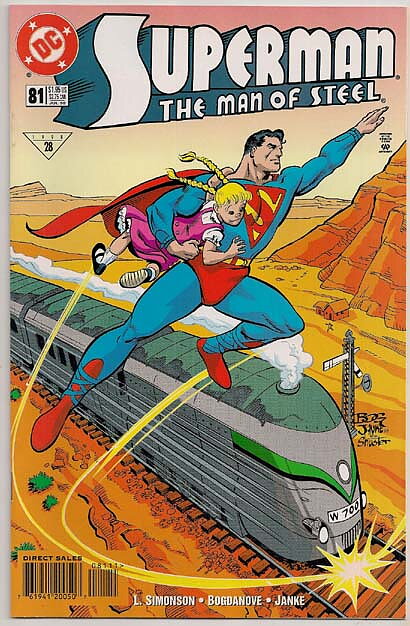 Superman: The Man of Steel # 81 VF-NM