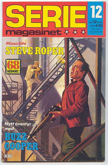 Seriemagasinet 1981 Nr 12 VG