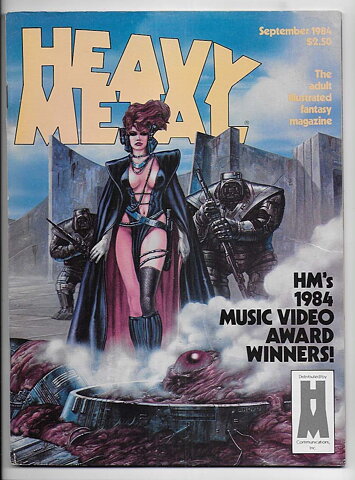 Heavy Metal 1984 September FN/VF