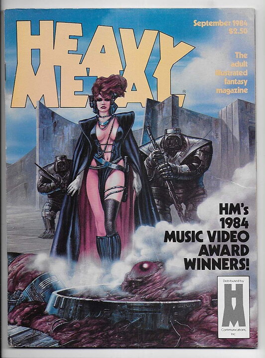 Heavy Metal 1984 September FN/VF