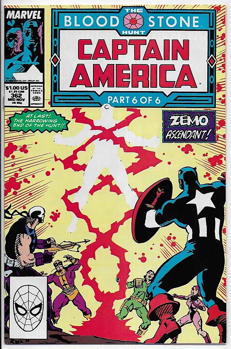Captain America # 362 VF/NM