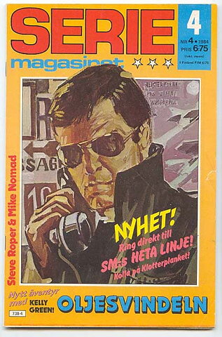 Seriemagasinet 1984 Nr 4 VG-