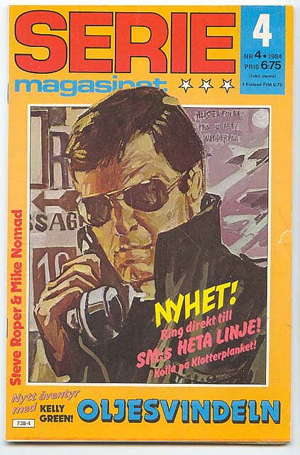 Seriemagasinet 1984 Nr 4 VG-