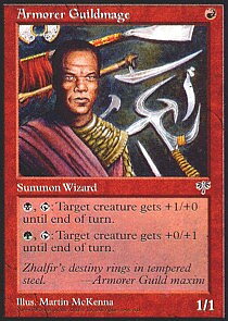 MTG Mirage - Armorer Guildmage
