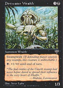 MTG Mirage - Dirtwater Wraith