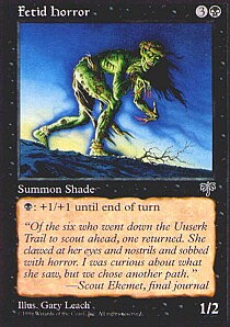 MTG Mirage - Fetid Horror