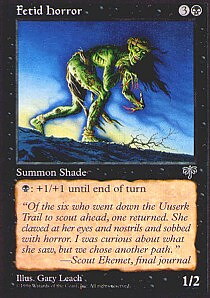 MTG Mirage - Fetid Horror