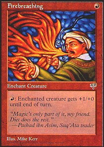 MTG Mirage - Firebreathing