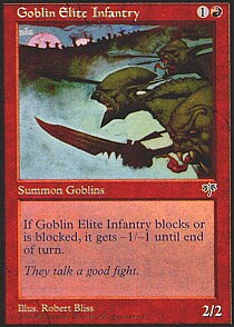 MTG Mirage - Goblin Elite Infantry