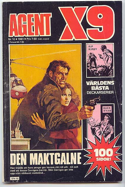 Agent X9 1981 Nr 10 GD/VG