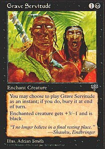 MTG Mirage - Grave Servitude