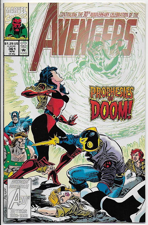 Avengers # 361 NM-