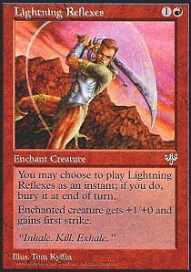 MTG Mirage - Lightning Reflexes