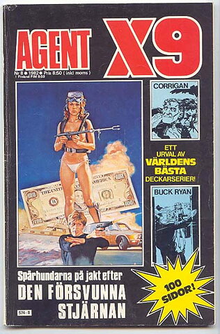 Agent X9 1982 Nr 8 VG