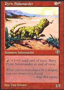 MTG Mirage - Pyric Salamander