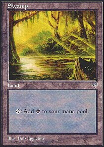 MTG Mirage - Swamp