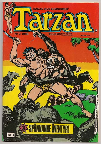 Tarzan 1986 Nr 3 VG+