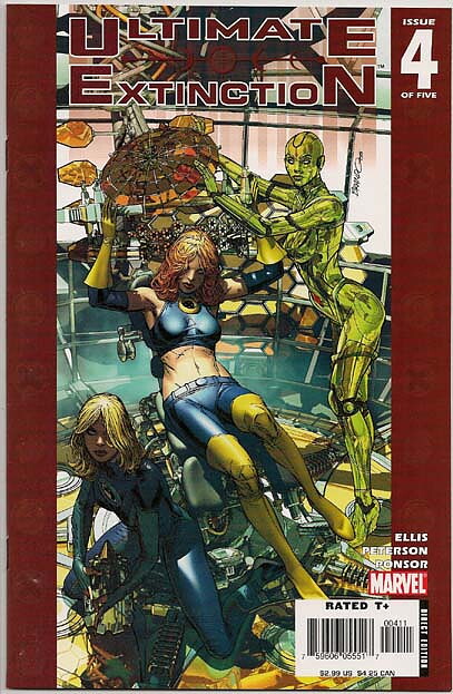 Ultimate Extinction # 4 VF-NM