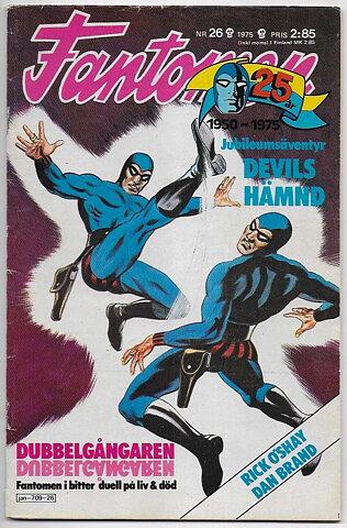 Fantomen 1975 Nr 26 VG