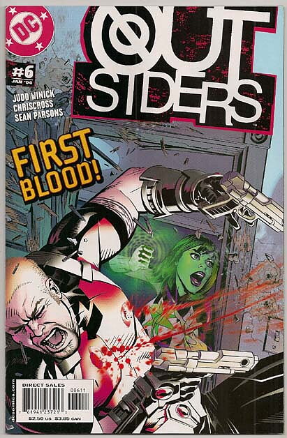 Outsiders 2nd Series # 6 VF-NM