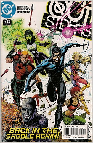 Outsiders 2nd Series # 12 VF-NM