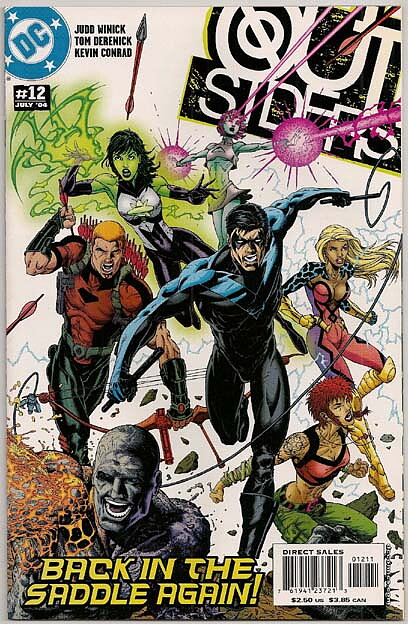 Outsiders 2nd Series # 12 VF-NM