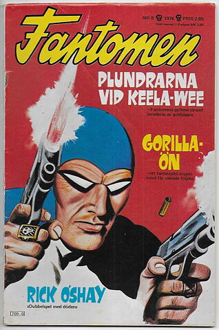 Fantomen 1976 Nr 8 VG/FN