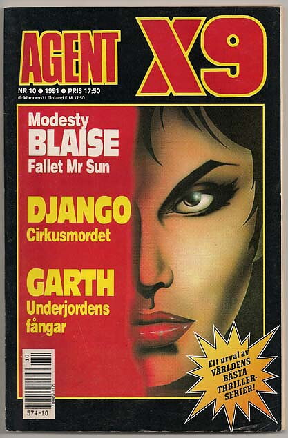 Agent X9 1991 Nr 10 VG+ Modesty Blaise
