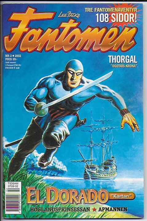 Fantomen 2002 Nr 2 VF+