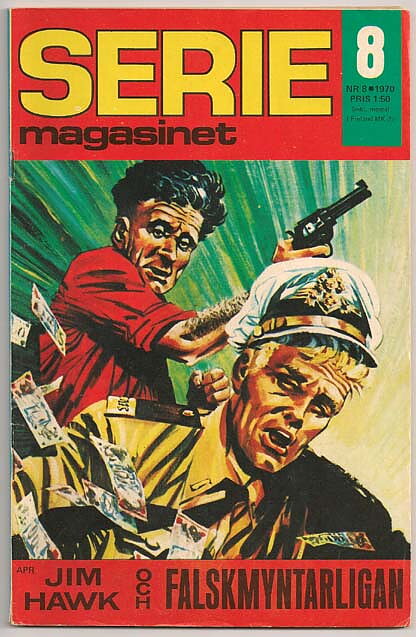 Seriemagasinet 1970 Nr 8 VG Ifyllt Korsord