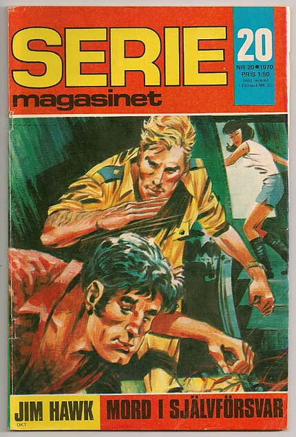 Seriemagasinet 1970 Nr 20 VG Ifyllt Korsord
