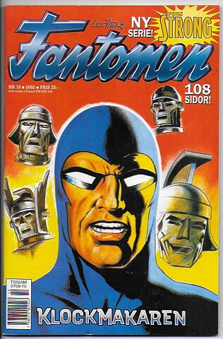 Fantomen 2002 Nr 10 VF Ifyllt Korsord