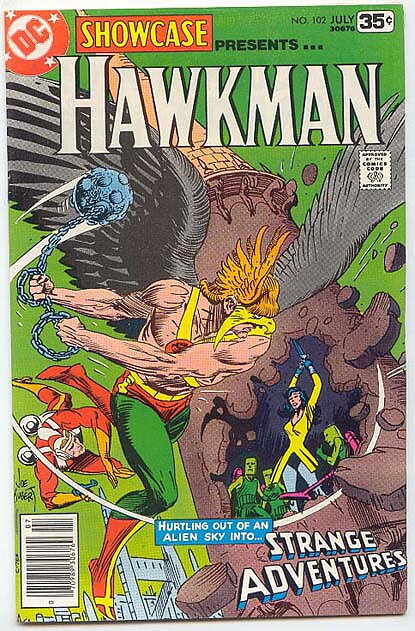 Showcase # 102 FN-VF Hawkman/Adam Strange