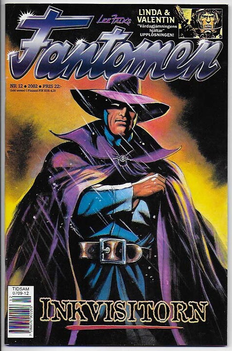 Fantomen 2002 Nr 12 VF+ Ifyllt Korsord