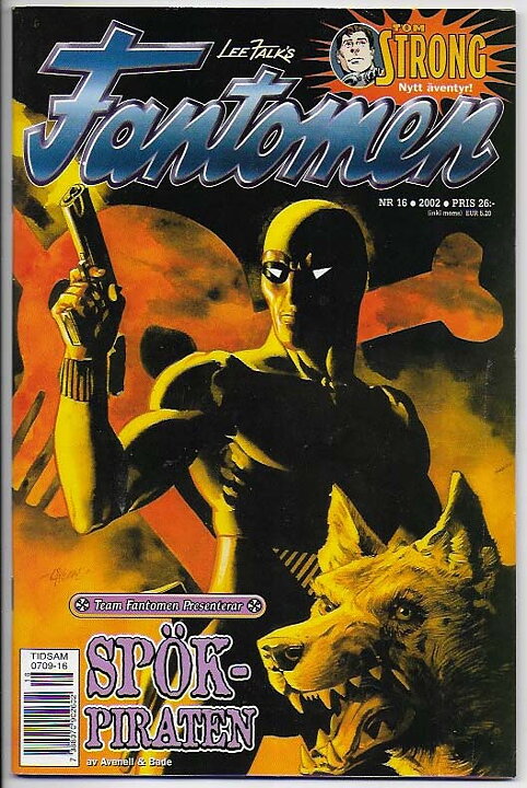 Fantomen 2002 Nr 16 VF Ifyllt Korsord