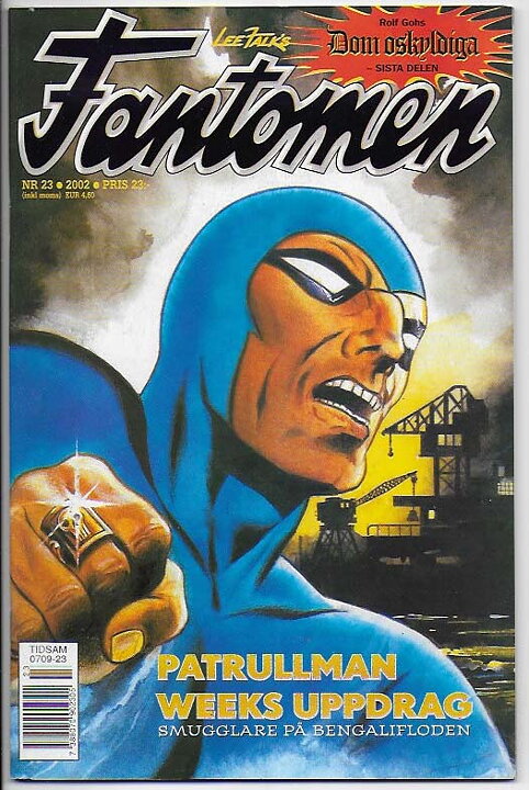 Fantomen 2002 Nr 23 NM-