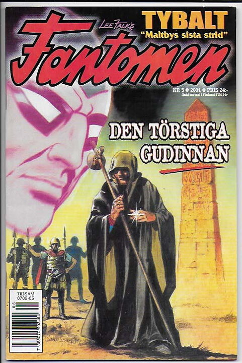 Fantomen 2001 Nr 5 VF Ifyllt Korsord