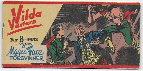 Vilda Västern 1953 Nr 8 GD/VG
