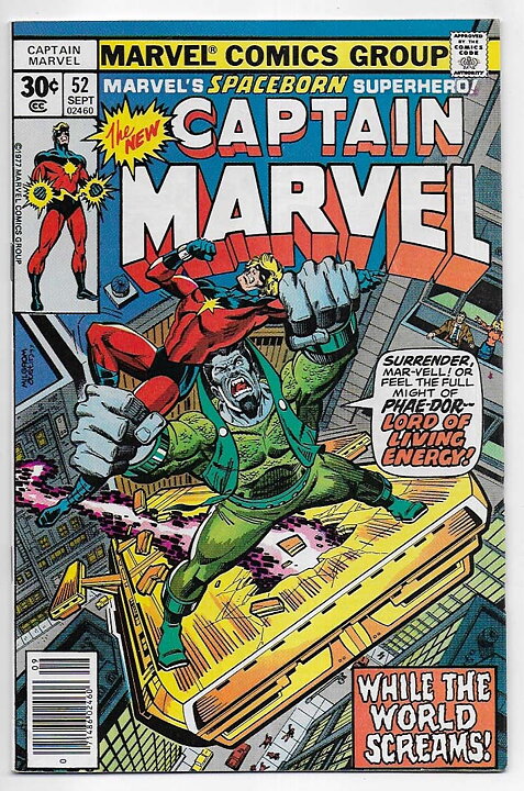 Captain Marvel # 52 NM-