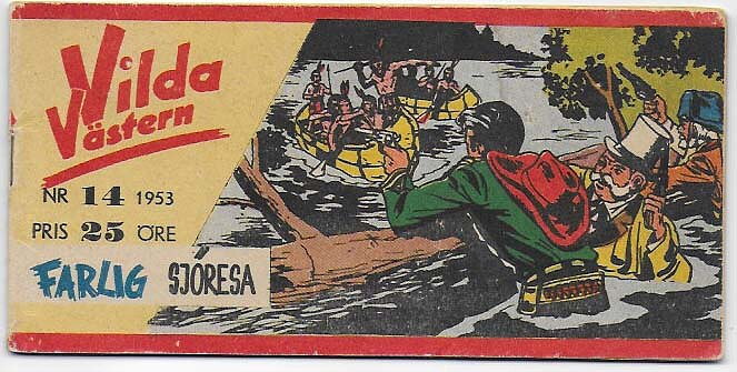 Vilda Västern 1953 Nr 14 GD/VG
