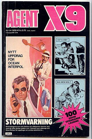 Agent X9 1979 Nr 4 VG