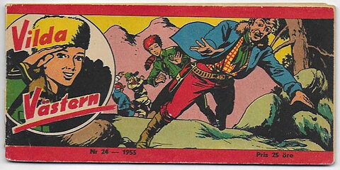 Vilda Västern 1953 Nr 24 VG