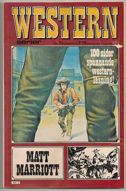 Westernserier 1982 Nr 3 GD/VG