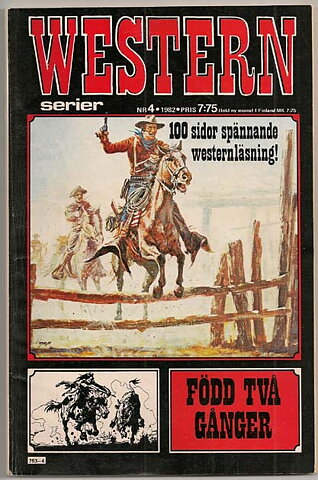 Westernserier 1982 Nr 4 VG
