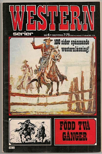 Westernserier 1982 Nr 4 VG
